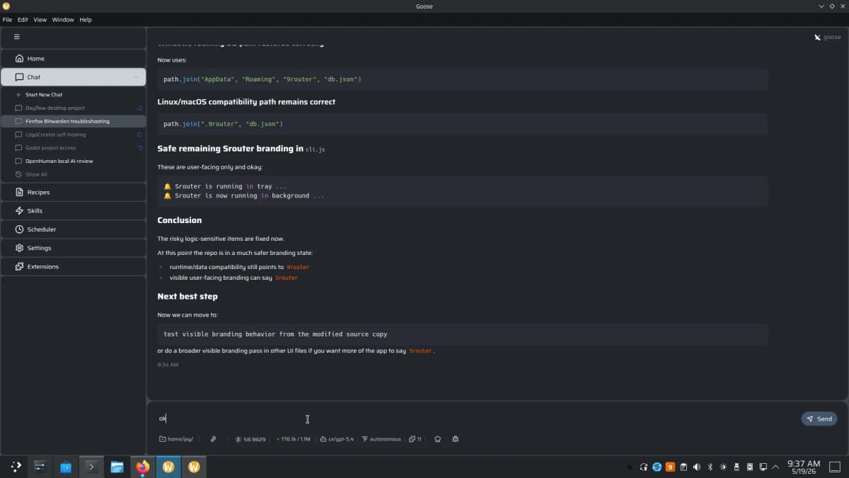 Quietkeeper desktop interface
