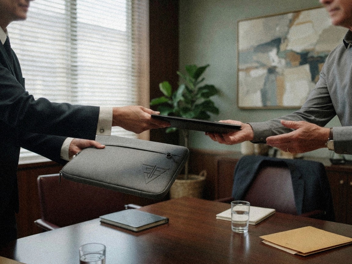 Project handoff in a professional office