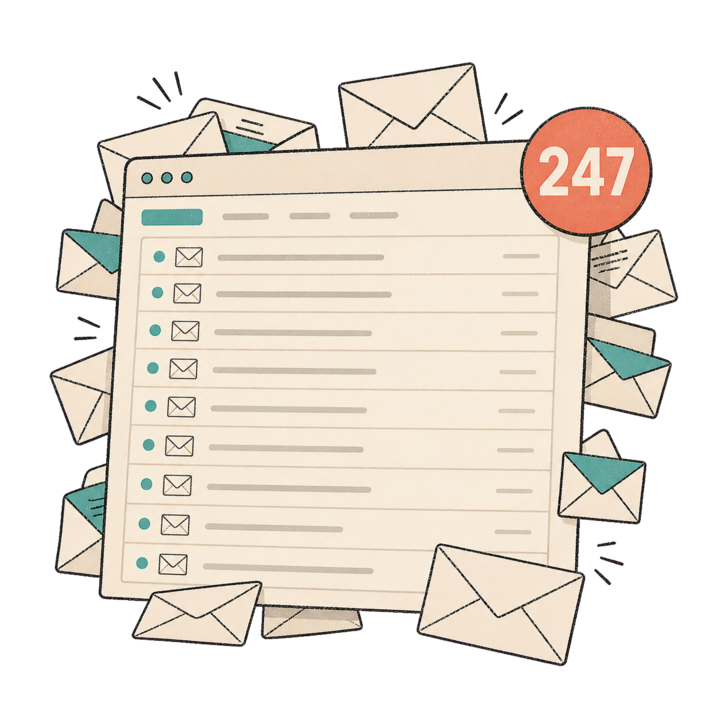 Business owner stuck with broken email and failed messages